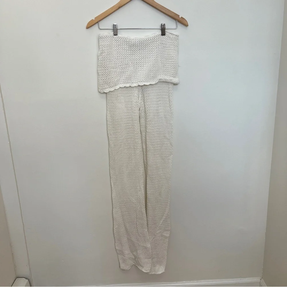 NWOT Frankie's Bikini x Out From Under Mason Crochet Pants S
